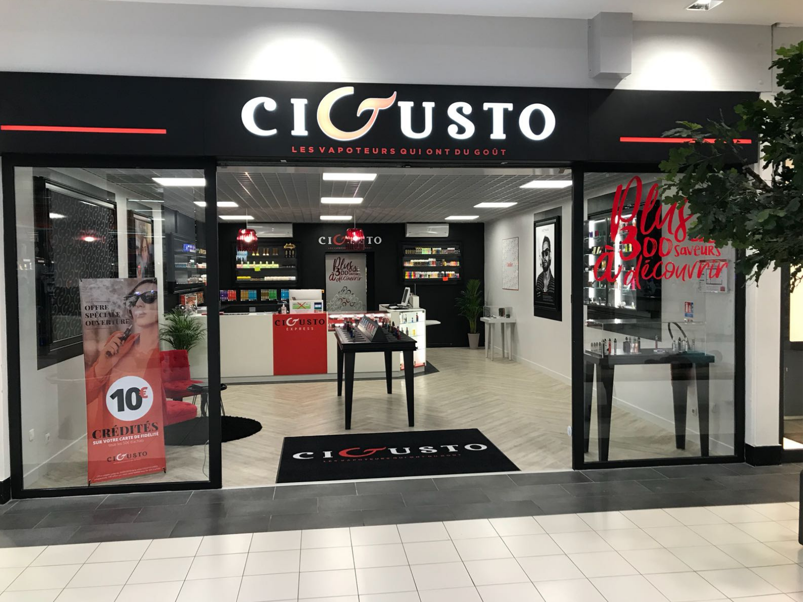 ouverture de boutiques de la franchise Cigusto en France
