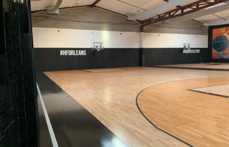 construction d'un complexe de basketball à Orleans